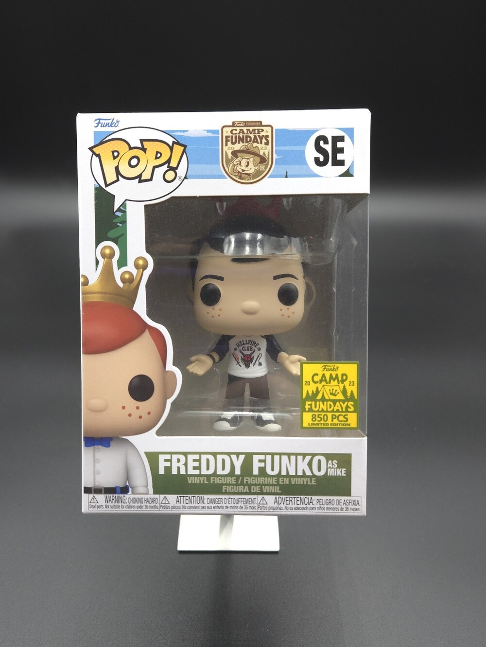 Funko Pop! Freddy Funko as Mike Stranger Things Camp Fundays 2023 LE 850 Pcs